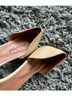 Jeffrey Campbell Tan Flats Size 8 1/2 - photo 3