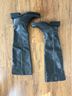 Ganni 100% Leather Black Brown Boots Size EU 38 - photo 8