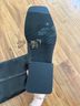 Ganni 100% Leather Black Brown Boots Size EU 38 - photo 6