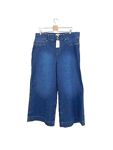SPANX Cropped Wide Leg Jeans Jeans (view 1)