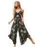 Urban Outfitters Floral Black Green Jumpsuit Size S - photo 1