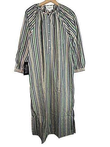 Tuckernuck Heidi Stripe Maxi Shirt Dress Casual Dress (view 1)