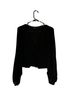 Lulus Black Short Sleeve Blouse Size S - photo 1