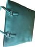 Nine West Teal Leather Tote One size - photo 2