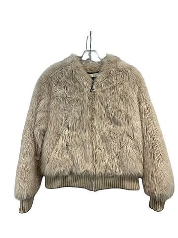 Banana Republic Faux Fur Bomber Jacket (view 1)