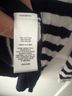 Express Stripes Blue White Long Sleeve Top Size S - photo 4
