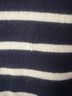 Express Stripes Blue White Long Sleeve Top Size S - photo 3