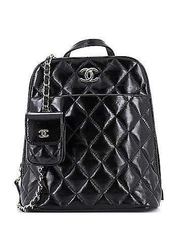 Chanel My Pocket Backpack Quilted Shiny Calfskin (view 1)