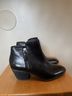 FRYE 100% Leather Black Ankle Boots Size 7 - photo 5