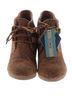 TOMS Animal Print Brown Ankle Boots Size 8 - photo 2