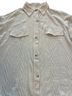 First Love White Ivory Long Sleeve Button-Down Shirt Size M - photo 2