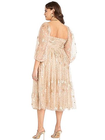 ELOQUII Celestial Dress Cocktail Dress (view 2)