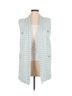River Island Checkered-gingham Blue White Vest Size 14 - photo 1