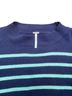 Free People Stripes Blue Green Pullover Sweater Size S - photo 2