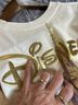 Disney White Long Sleeve Top Size L - photo 4