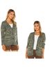 Rails Camo Green Cardigan Size M - photo 2