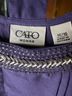 Cato 100% Polyester Solid Purple Sleeveless Blouse Size 14 - photo 3