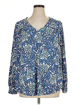 Lane Bryant Lane Bryant Long Sleeve Blouse (view 1)