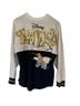 Disney White Blue Long Sleeve Top Size S - photo 1