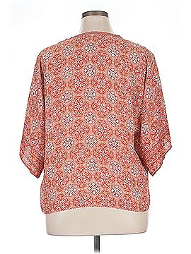 Max Studio Max Studio 3/4 Sleeve Blouse (view 2)
