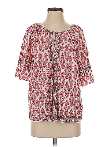 Max Studio Max Studio 3/4 Sleeve Blouse (view 1)