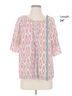 Max Studio Pink Max Studio 3/4 Sleeve Blouse Size 1X - photo 5