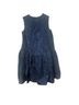 CO 61% Polyester 23% Silk 16% Polyamide 100% Acetate Floral Blue Casual Dress Size S - photo 2