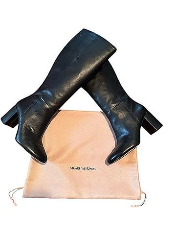 Stuart Weitzman Wynn Zip Boot 75 Boots (view 1)