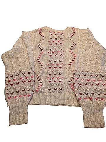 Intermix Wool Pullover Sweater (view 2)