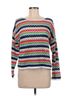 Eleven Six 100% Cotton Stripes White Eleven Six Pullover Sweater Size M - photo 1