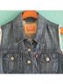 Levi's Blue Denim Vest Size L - photo 3