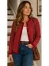 L.L.Bean Print Red Cardigan Size L - photo 6