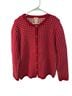 L.L.Bean Print Red Cardigan Size L - photo 1