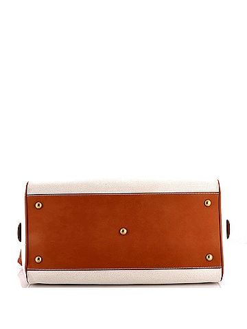 Gucci Logo Convertible Duffle Bag Printed Canvas Large (view 2)