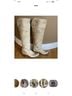 FRYE 100% Leather Tan Boots Size 7 - photo 4