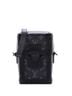 Louis Vuitton 100% Coatead Canvas Black Vertical Trunk Wearable Wallet Monogram Eclipse Canvas One size - photo 1