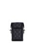 Louis Vuitton 100% Coatead Canvas Black Vertical Trunk Wearable Wallet Monogram Eclipse Canvas One size - photo 4