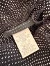 Connected Apparel 100% Polyester Polka Dots Black White Cocktail Dress Size 12 - photo 6