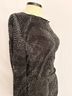 Connected Apparel 100% Polyester Polka Dots Black White Cocktail Dress Size 12 - photo 4