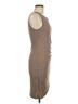Leith Solid Brown Leith Casual Dress Size M - photo 3