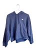 Adidas Blue Pullover Hoodie Size M - photo 1
