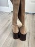 Sam Edelman 100% Suede Brown Tan Boots Size 8 1/2 - photo 5