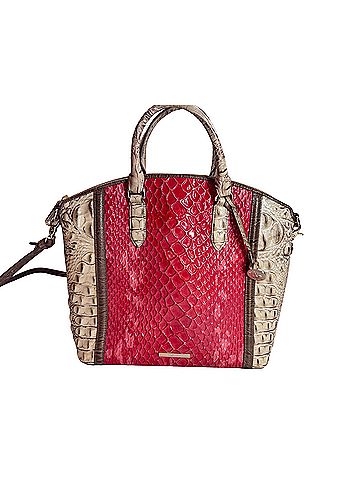 Brahmin Large Duxbury Leather Satchel (view 1)