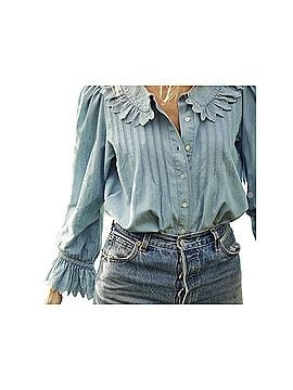 DÔEN Hickory Button-Down Shirt (view 2)