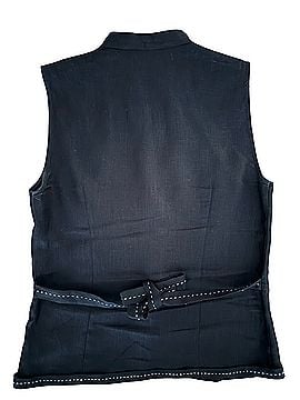 Saint Tropez West Linen Vest Sleeveless Top (view 2)