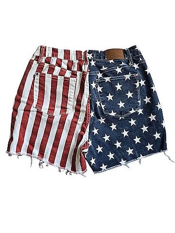 Judy Blue 1X Denim Shorts (view 2)