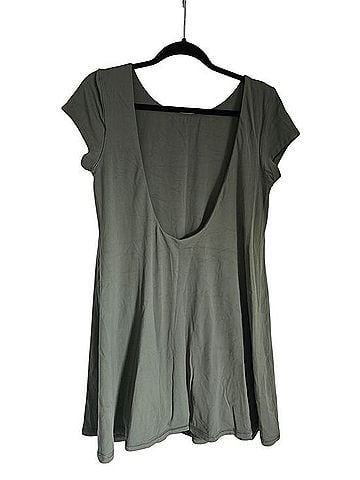 Aerie Scoop Neck Mini Active Dress Casual Dress (view 2)
