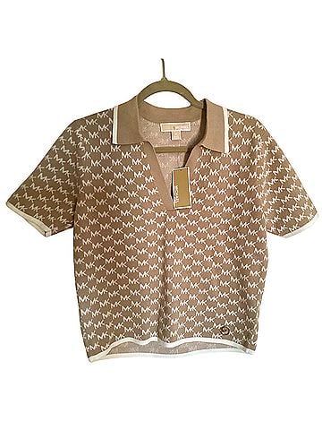 Michael Kors Short Sleeve Button-Down Shirt (view 1)