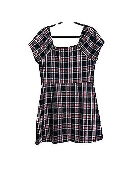 madden nyc Junior Sweetheart Mini Plaid Dress Casual Dress (view 2)