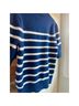 LC Lauren Conrad Stripes Blue Ivory Pullover Sweater Size M - photo 10